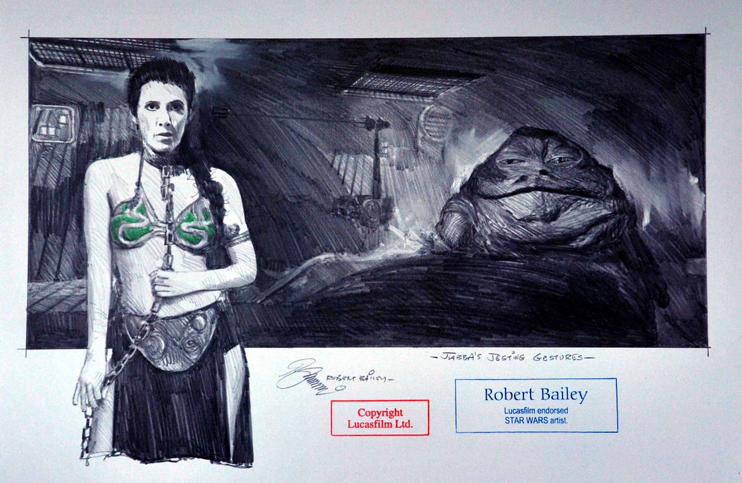JABBA'S JESTING GESTURES.