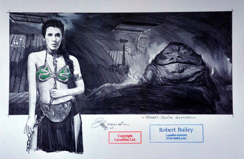 JABBA'S JESTING GESTURES.