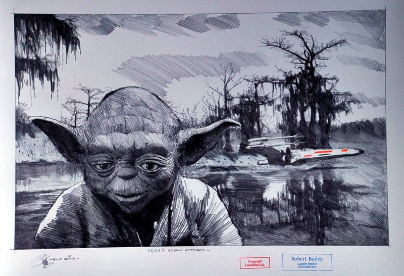 LUKE'S GRAND ENTRANCE.  (Medium Size).