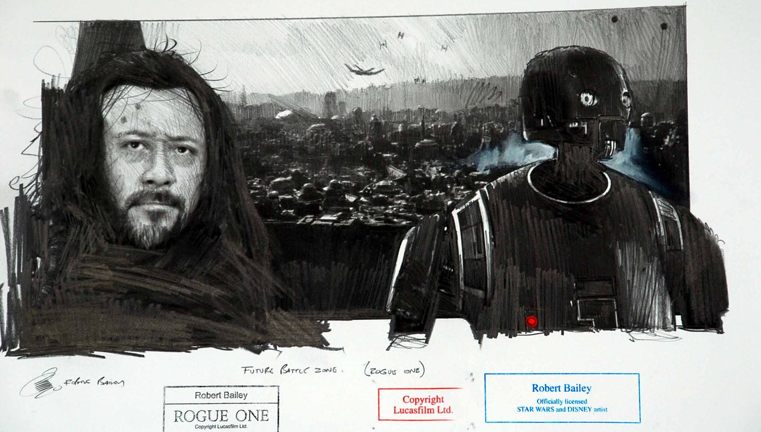 FUTURE BATTLE ZONE. (Rogue One).