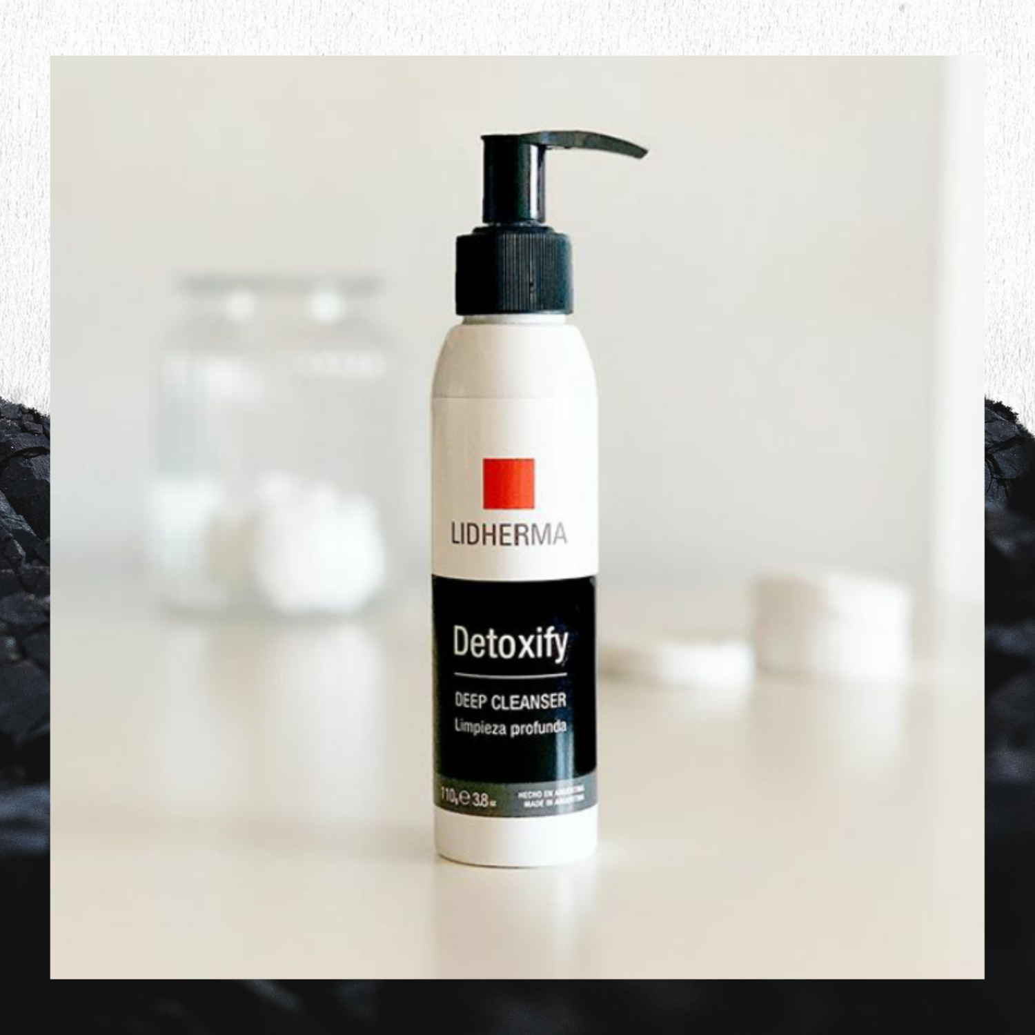 Detoxifi deep cleanser gel jabonoso de limpieza LIDHERMA