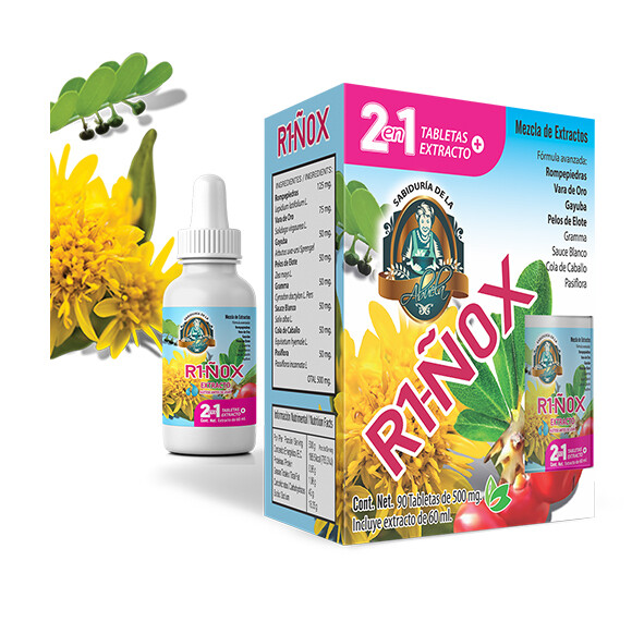 R1-ÑOX
(Al ser 2 en 1 incluye Cápsulas y Extracto)