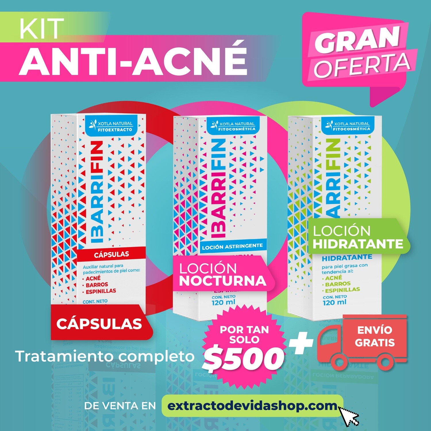 BARRIFIN ANTI-ACNÉ / GRAN OFERTA