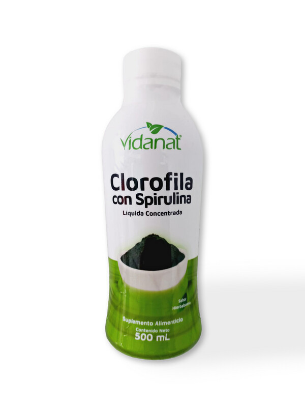 CLOROFILA CON SPIRULINA LÍQUIDA CONCENTRADO