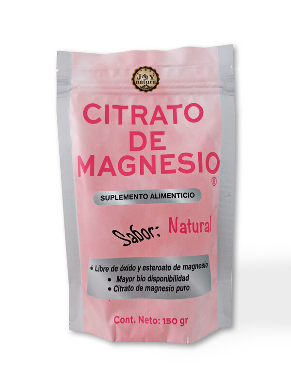 CITRATO DE MAGNESIO POLVO NATURAL