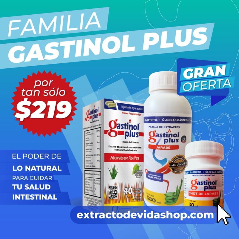 FAMILIA GASTINOL PLUS