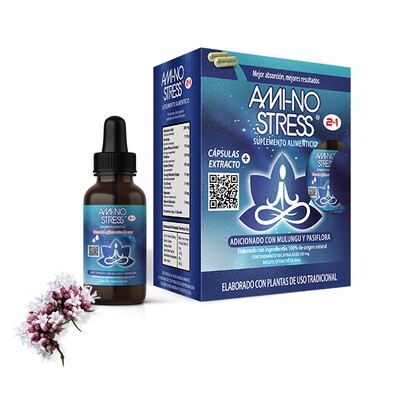 AMI-NO-STRESS 2 en 1 (Al ser 2 en 1 incluye Cápsulas y Extracto)