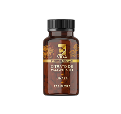 CITRATO DE MAGNESIO + LINAZA + PASIFLORA