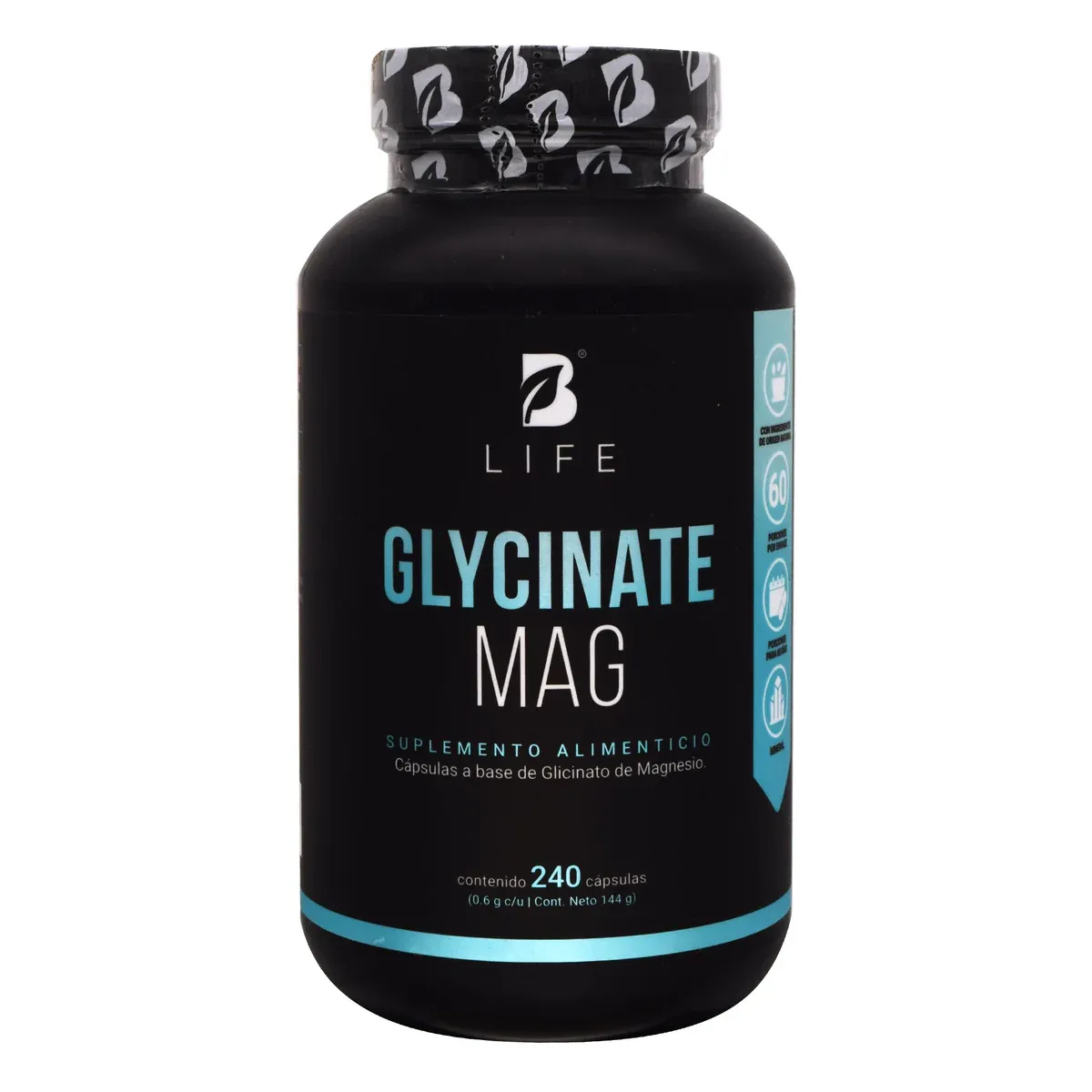 Glicinato De Magnesio 240 Cap / B LIFE