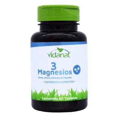 3 Magnesios 60 Tab /VIDANAT
