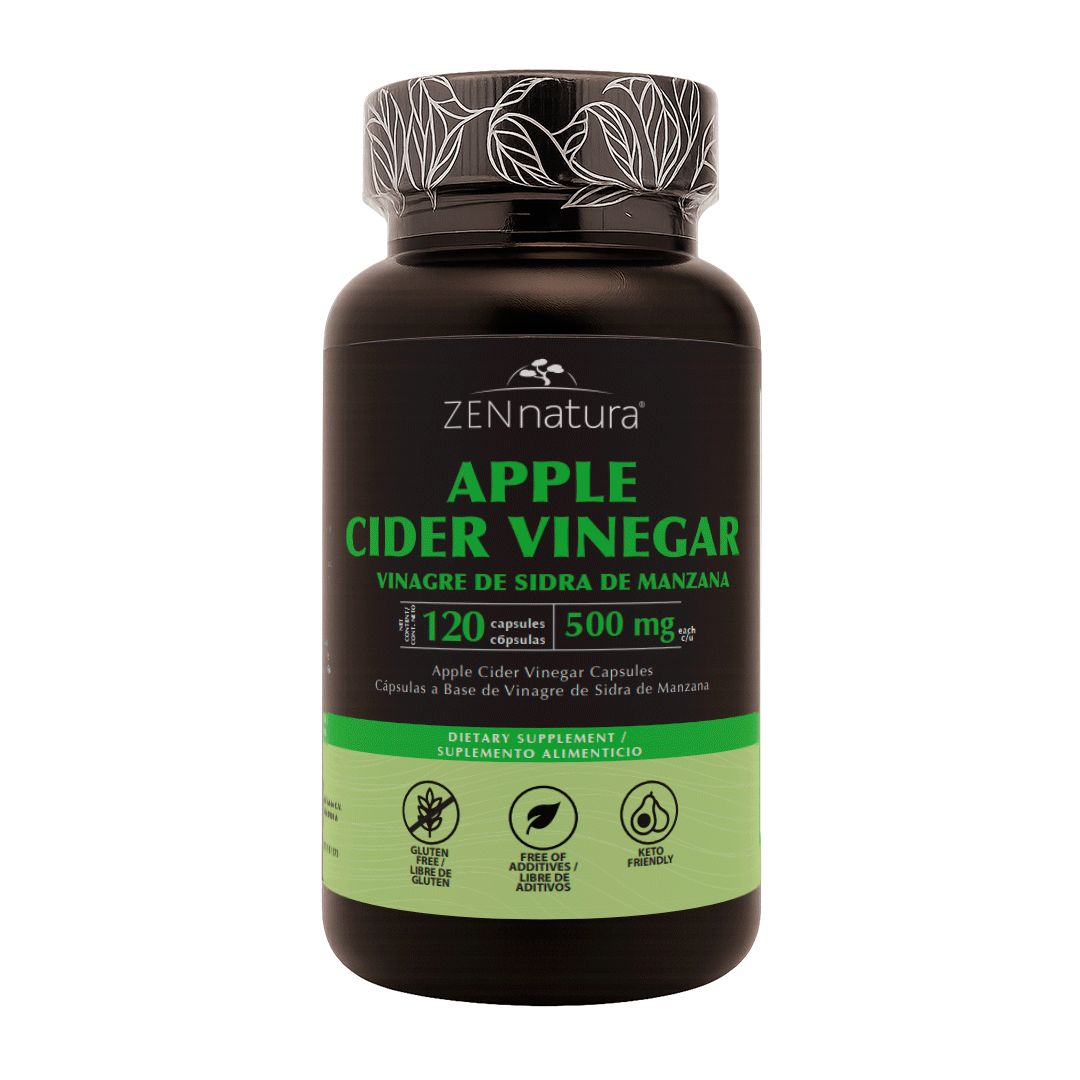 Vinagre de sidra de manzana 120 Cap / ZENNATURA