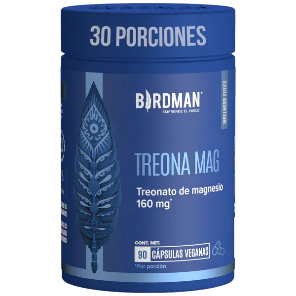 Treonato de Magnesio 90 Cap / BIRDMAN