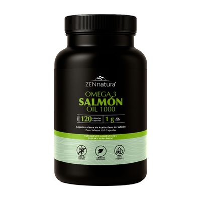 Omega 3 Aceite de Salmón 120 Cap / ZENNATURA