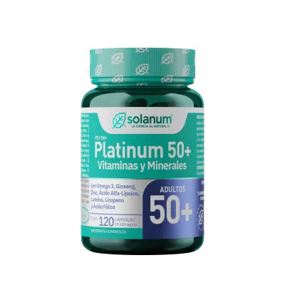 Platinum +50 120 Capsulas / SOLANUM