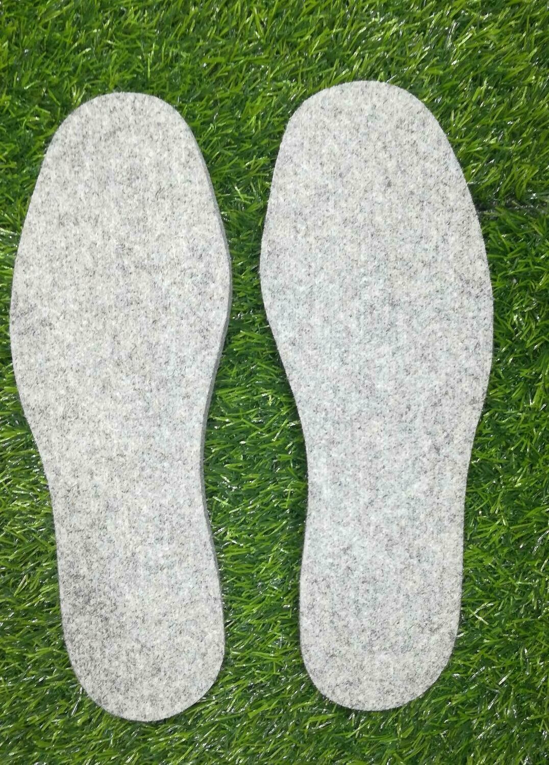 Filzsohlen €12,00