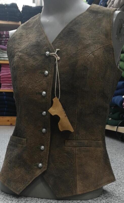 Gilet in pelle 44 €199,00