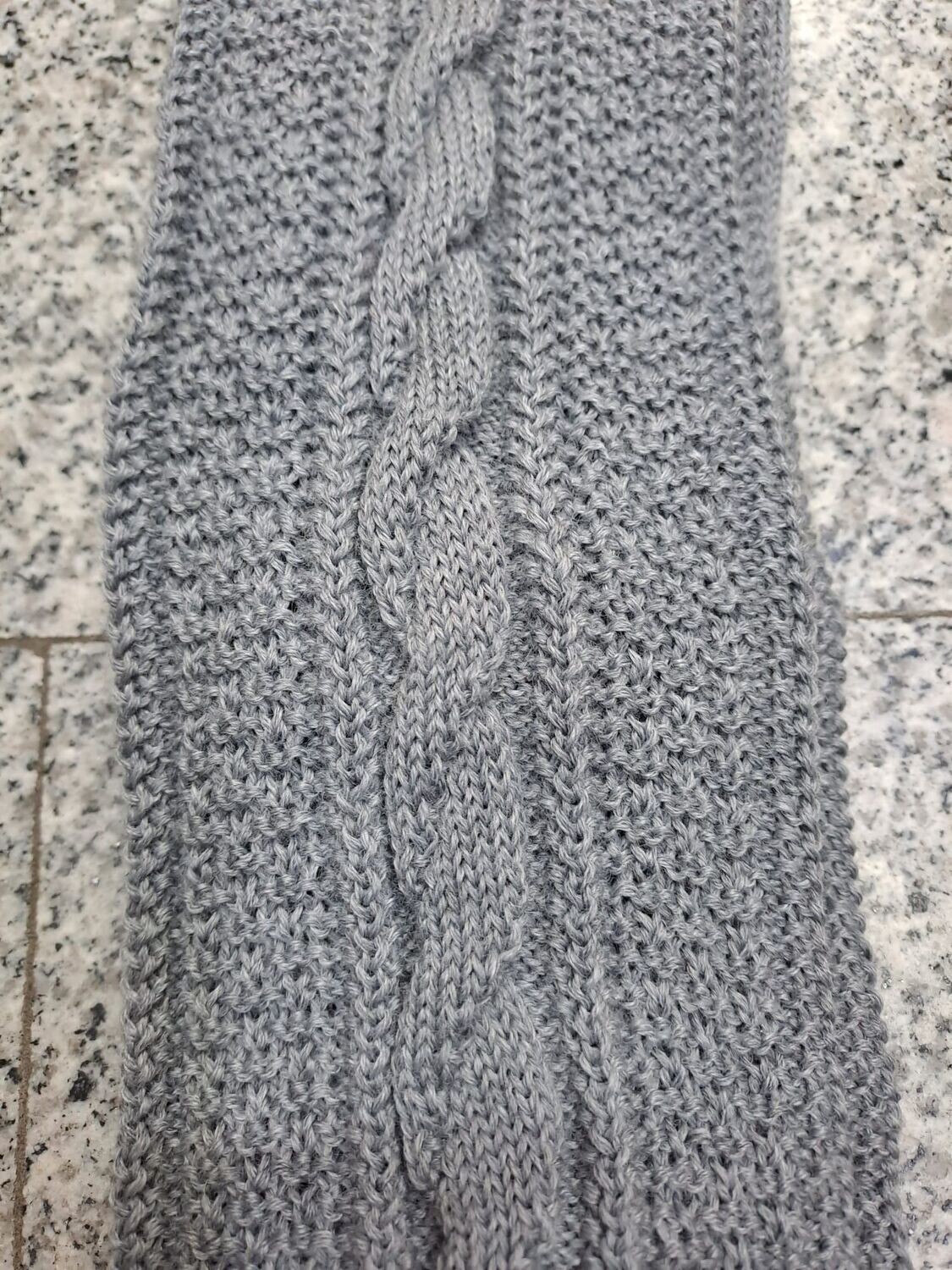 Kniestrumpf grau Zopf € 39,00
