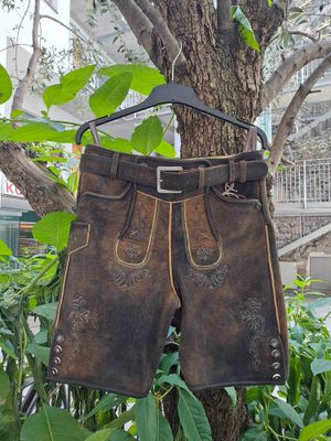 Lederhosen Bernd dark brown € 179,00 Lederhosen Bernd dark brown € 179,00