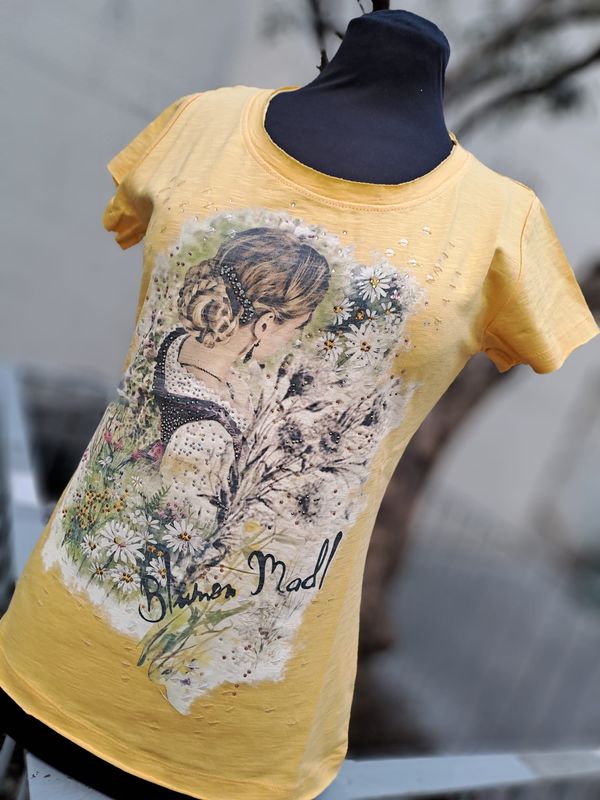 Fehmi t-shirt gelb € 45,00
