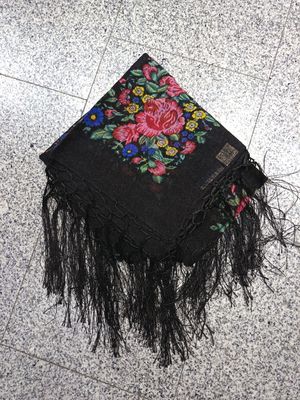 Foulard wool frange € 49,90