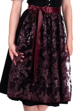 Dirndlschürze bordeaux € 59,00 Dirndlschürze bordeaux € 59,00