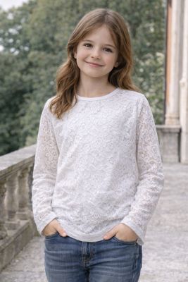 T-Shirt pizzo long € 29,90