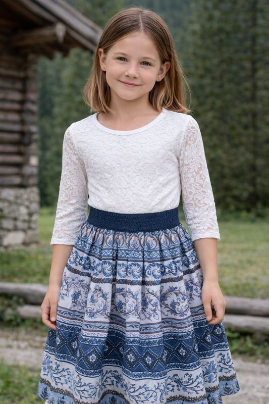 Gonna Klara blu € 39,00