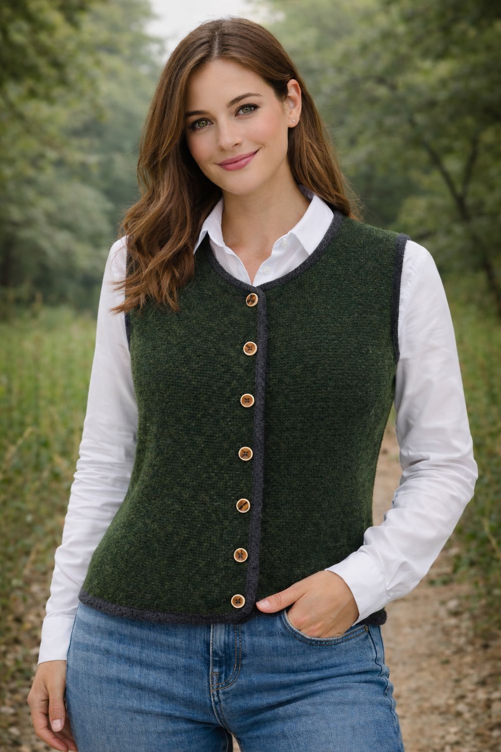 Orbis Gilet green € 159,00