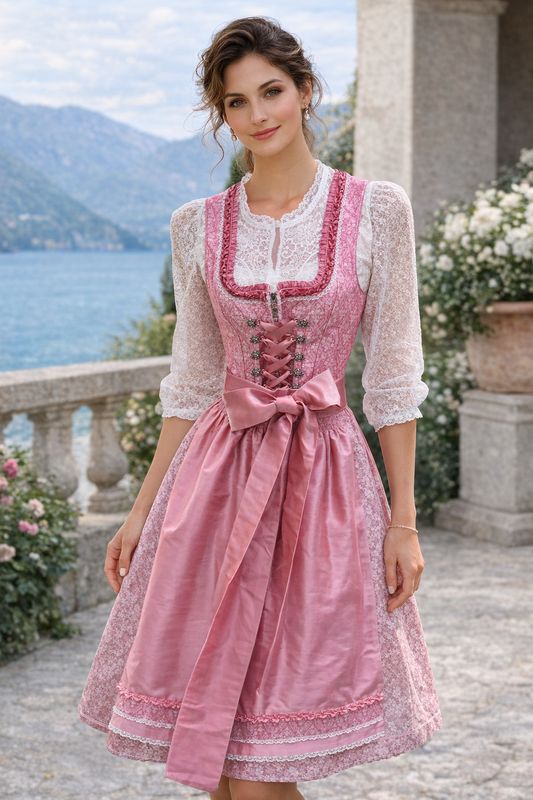 Dirndl Liebesfels Malve € 179,00