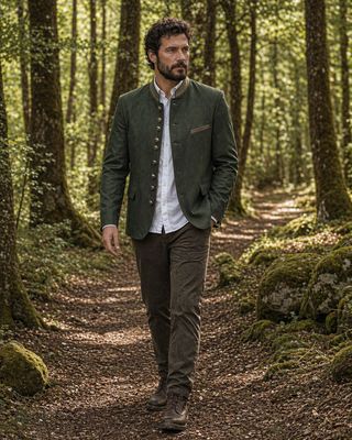 Sakko  alcantara green € 199,00