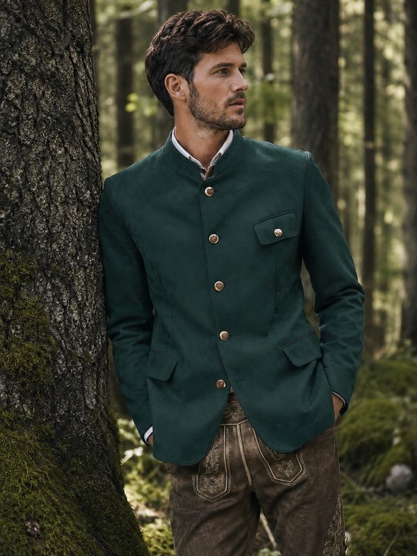 Sakko  alcantara green € 199,00