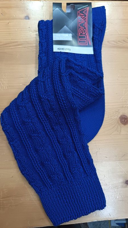 Kniestrumpf royalblau € 35,00