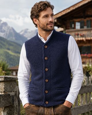 Gilet Gustl  marine  € 129,00