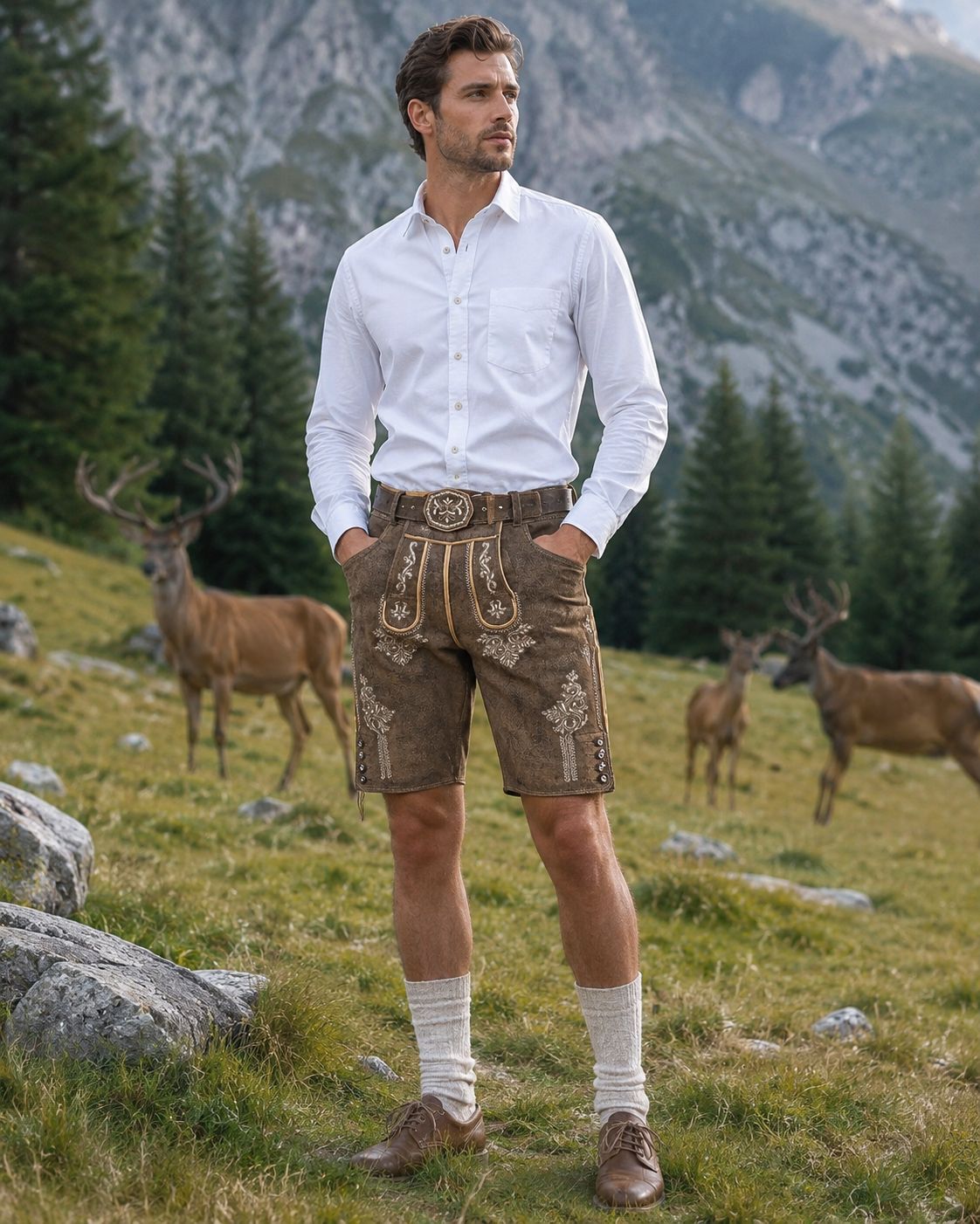 Pantalone cervo € 999,00 Pantalone cervo € 999,00