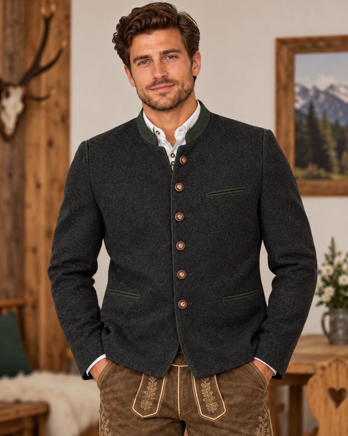 Trachtenjanker Franz € 199,00 Trachtenjanker Franz € 199,00