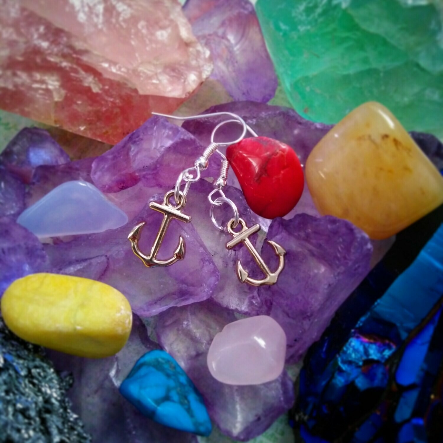 Anchor earings