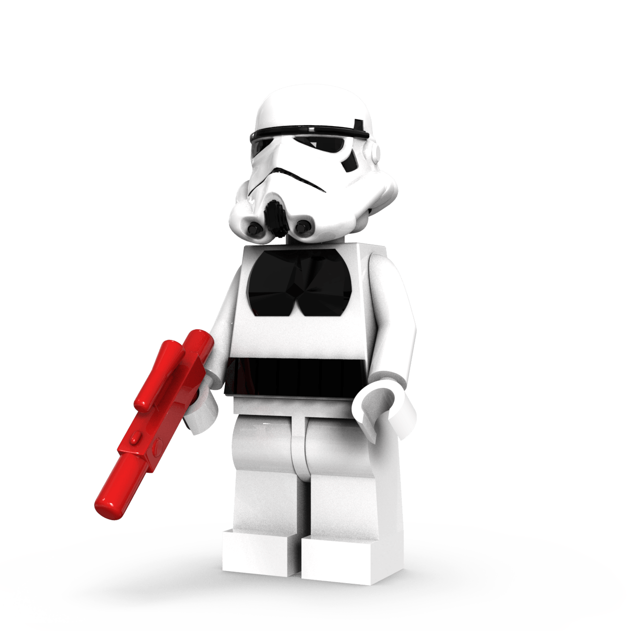 White Trooper Gun