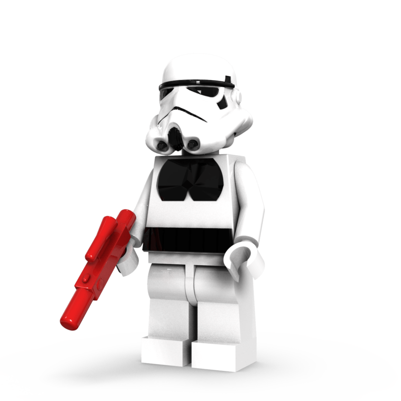 White Trooper Gun