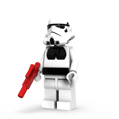 White Trooper Gun