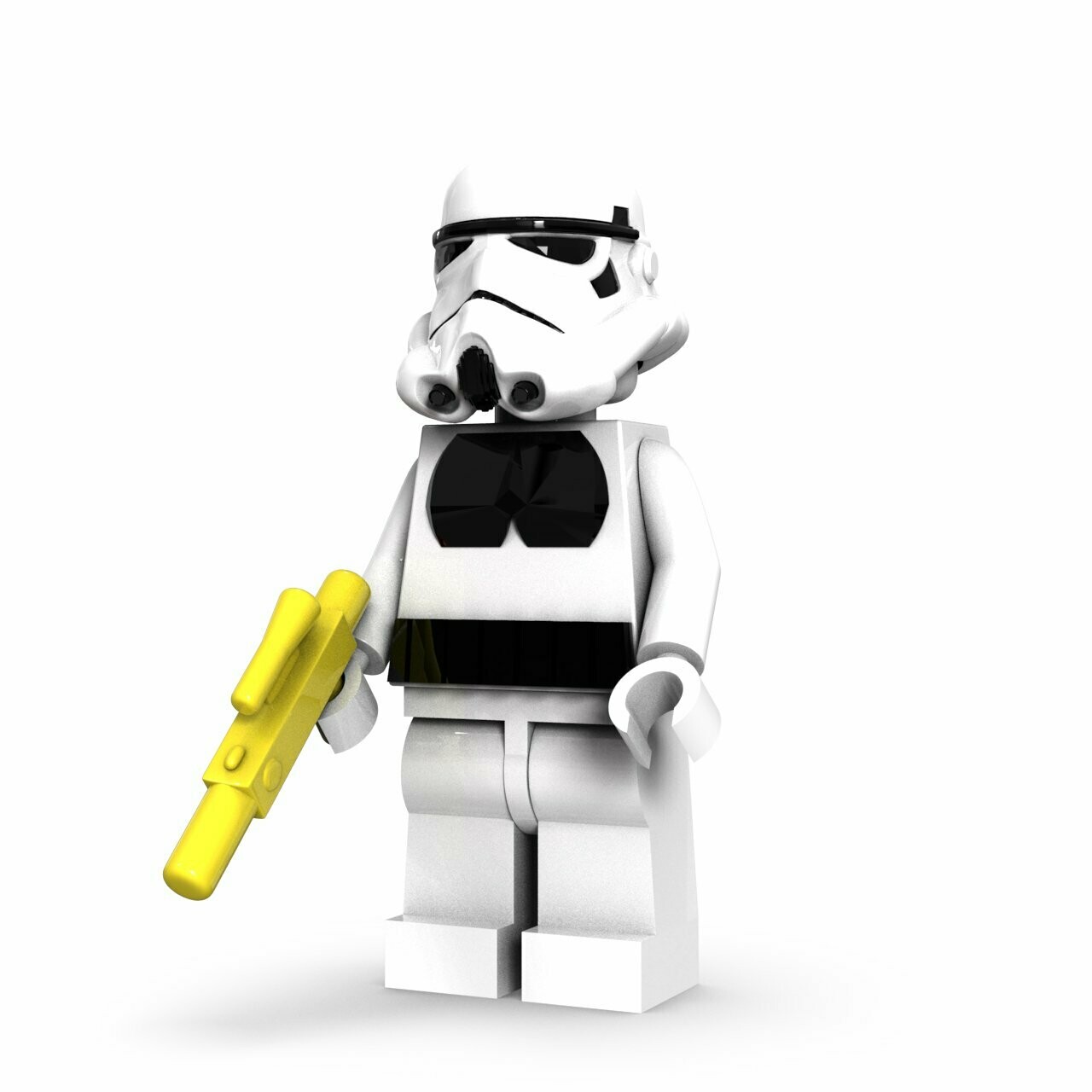 White Trooper Gun