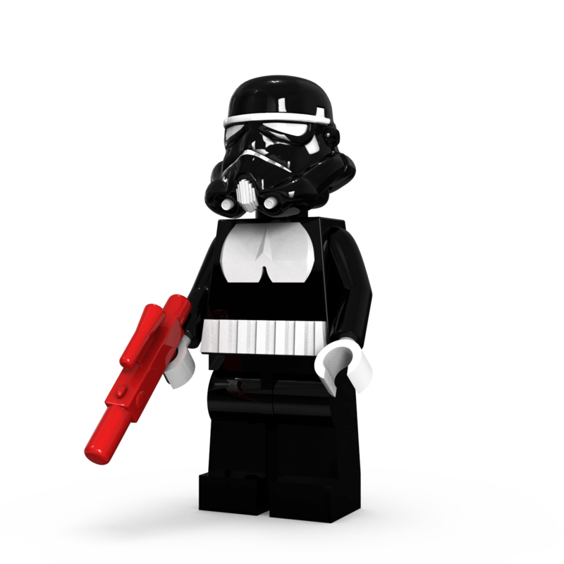 Black Trooper Gun