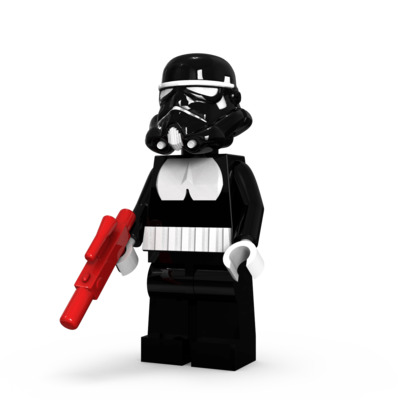 Black Trooper Gun