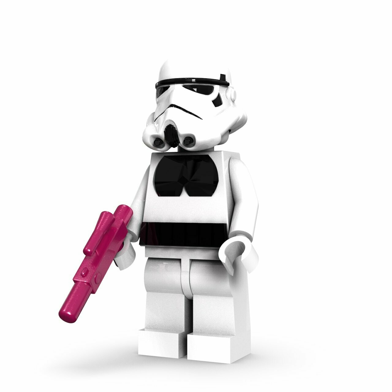 White Trooper Gun