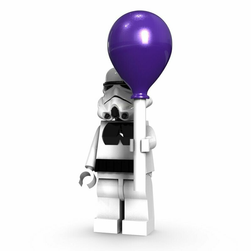 White trooper balloon