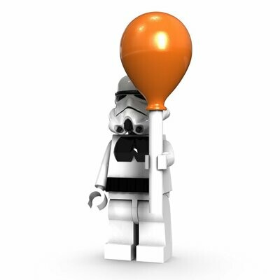 White trooper balloon