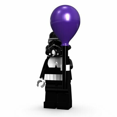 Black trooper balloon