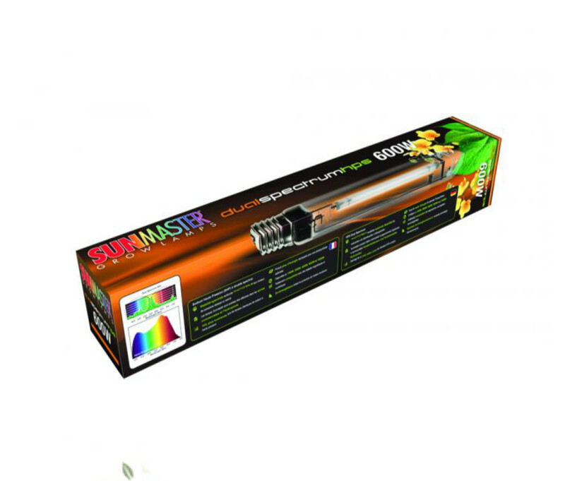 Sunmaster 600w Dual Spectrum  Lamp 90,000 Lumens