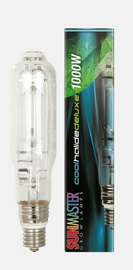 Sunmaster 1000w Cool Halide Deluxe MH Veg Lamp 140,000 Lumens