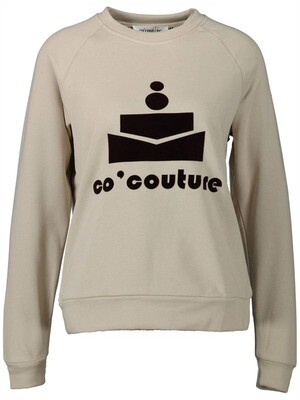 Co Couture sweater club floc beige