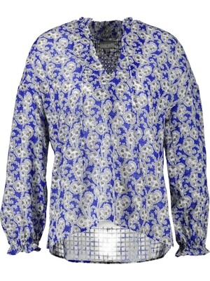 Dante 6 top cameron paisley blauw Dante 6 top cameron paisley blauw